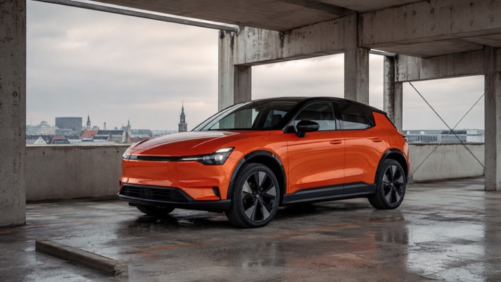 Illustration til Volvo EX30